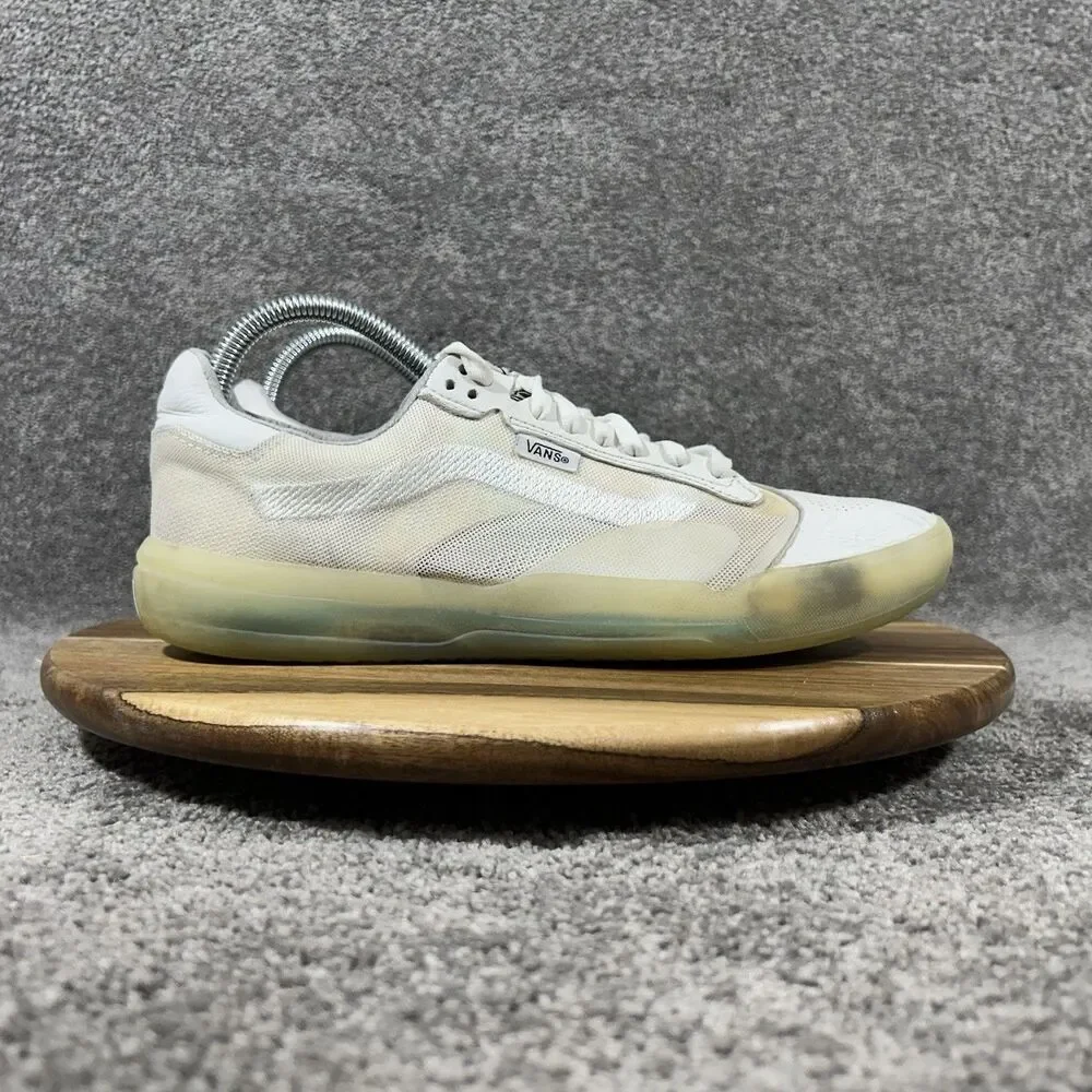 Vans EVDNT UltimateWaffle Women’s Size 9 White Translucent Athletic Shoes Used